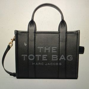 Marc Jacobs: The black leather Mini Tote Bag